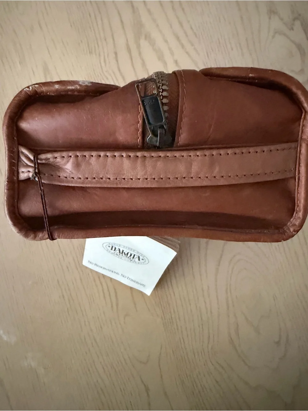 Vintage TUMI Leather toiletry bag from their Dakota Collection
